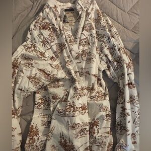 LIKE NEW Men’s Ariat Western Aloha Style Shirt